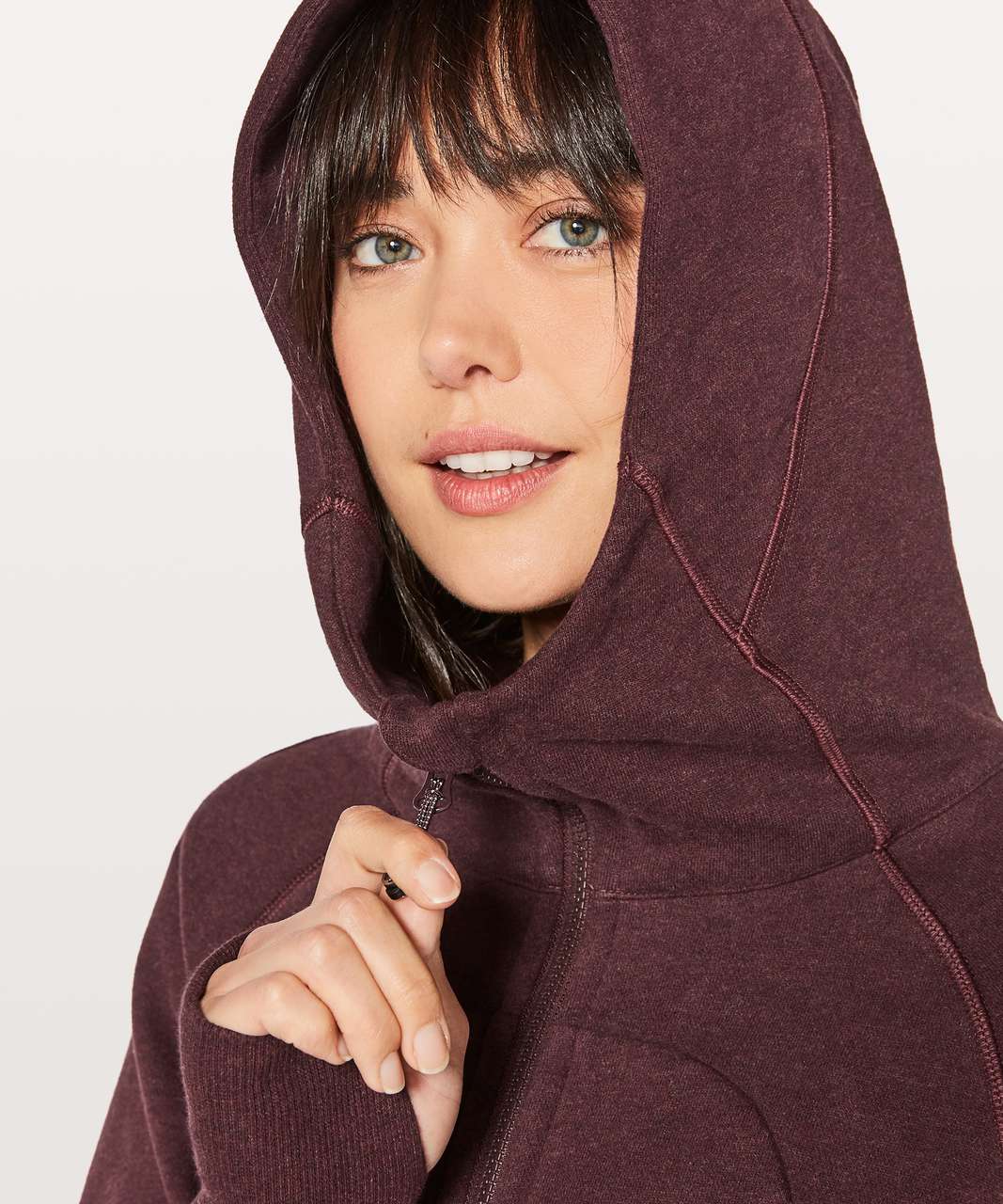 Lululemon Scuba Hoodie II - Heathered Bordeaux Drama / Bordeaux Drama - lulu  fanatics