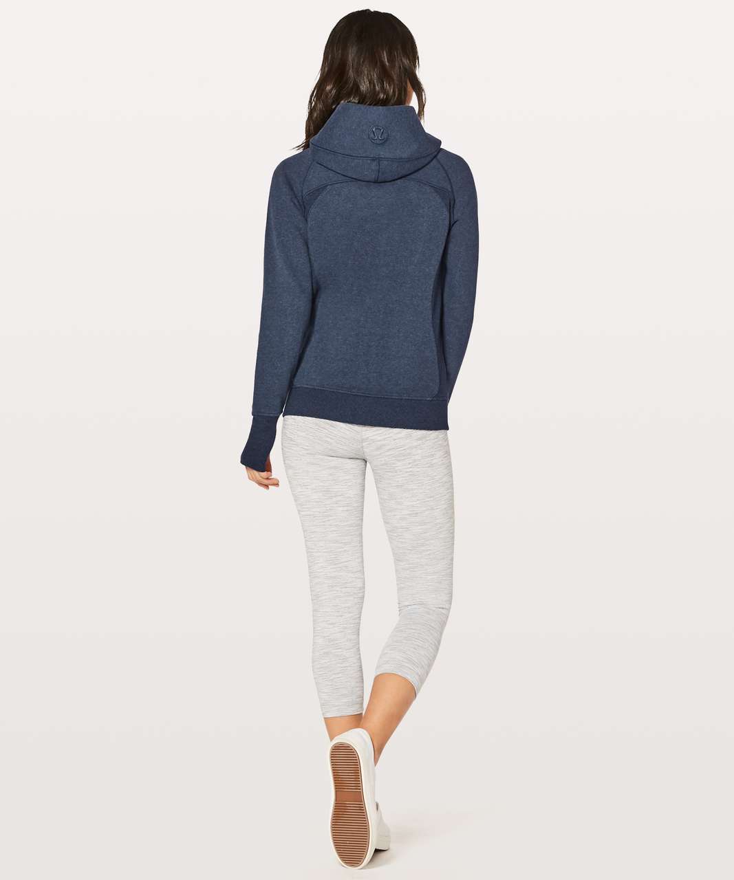 Lululemon Scuba Hoodie *Classic Cotton Fleece - Heathered Deep