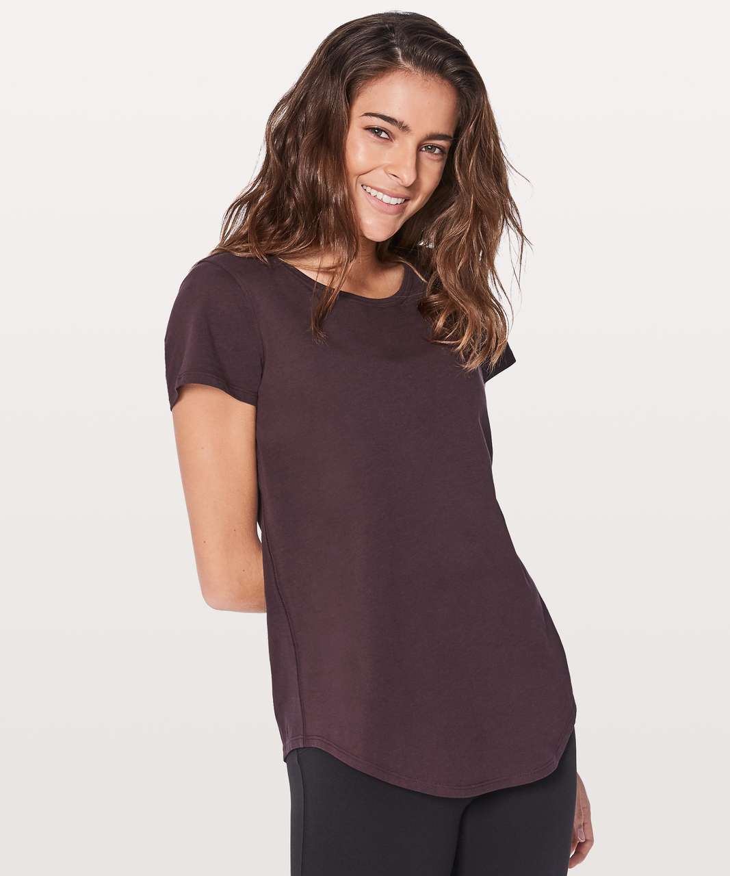 Lululemon Love Crew III - Black Cherry