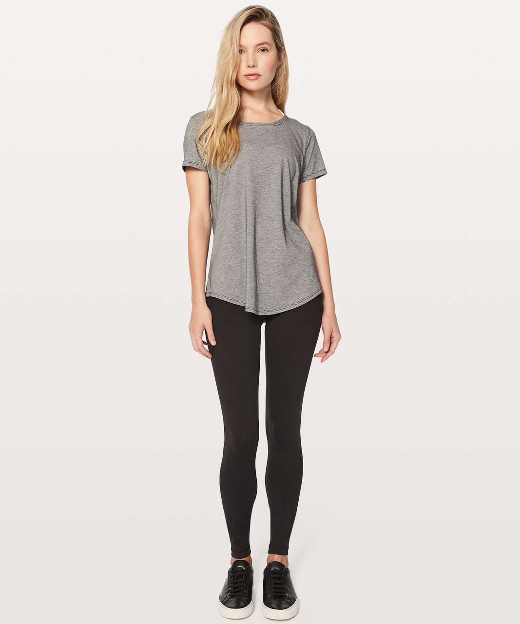 Lululemon Love Crew III - Wee Stripe Black White