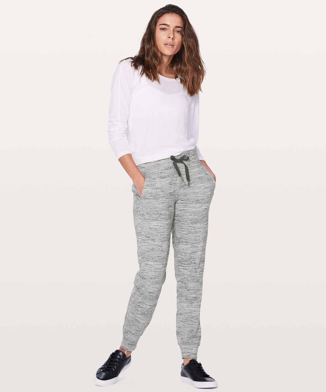 Lululemon Ready To Rulu Pant 29 - Space Dye Camo Seal Grey Deep Coal -  lulu fanatics