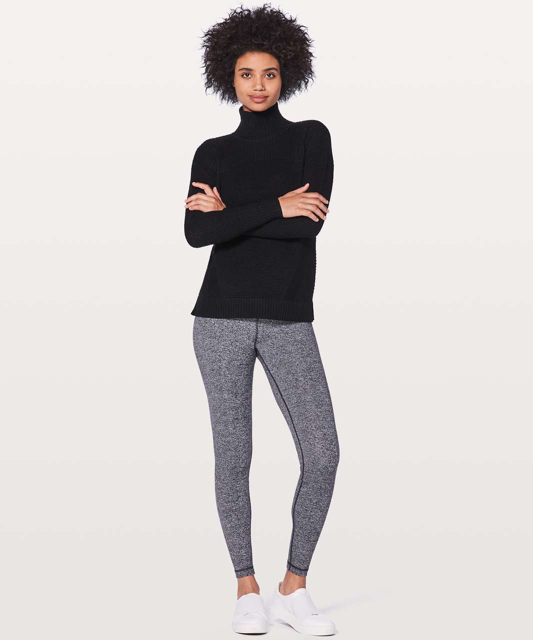 Lululemon Warm & Restore Sweater - Black - lulu fanatics