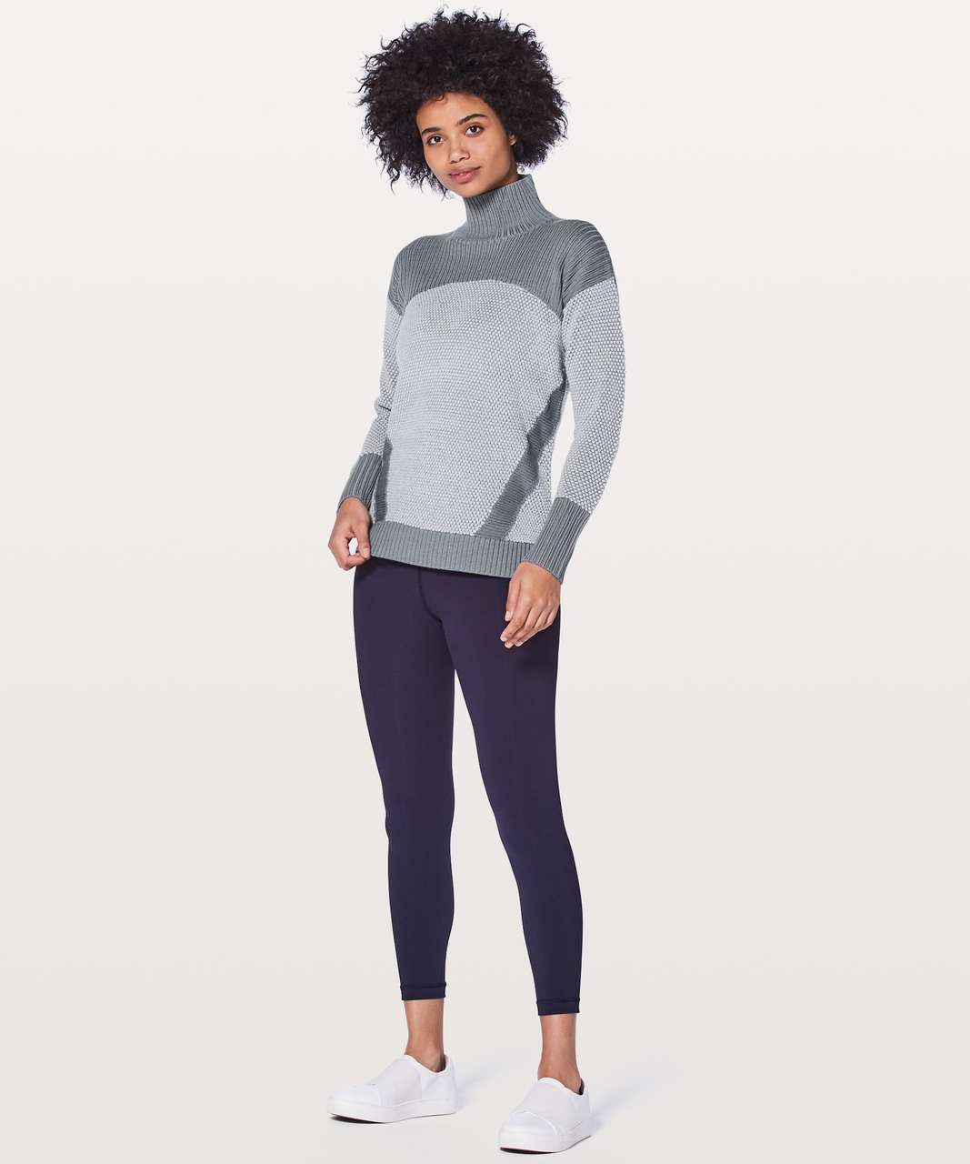 Lululemon Warm & Restore Sweater - Magnet Grey / Starlight