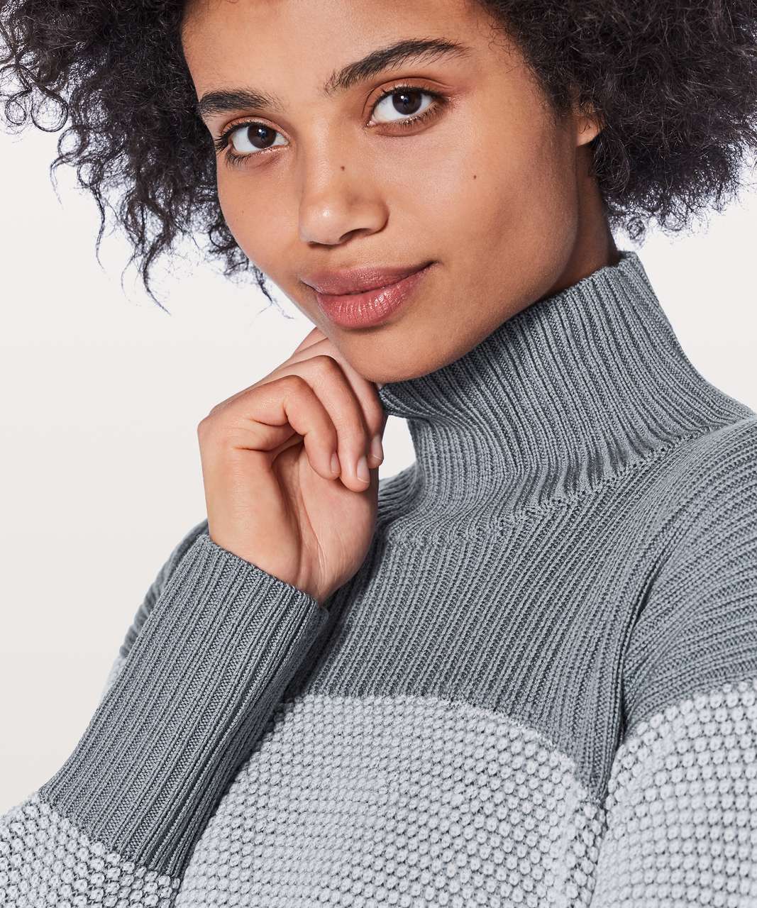 Lululemon Warm & Restore Sweater - Magnet Grey / Starlight