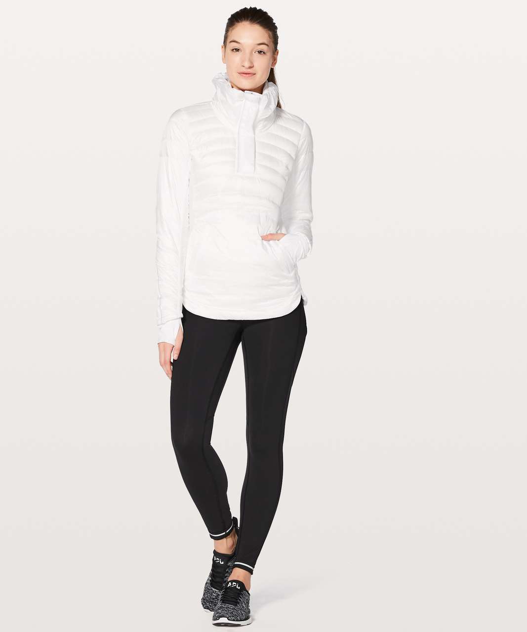 Lululemon Down For A Run Pullover II - White