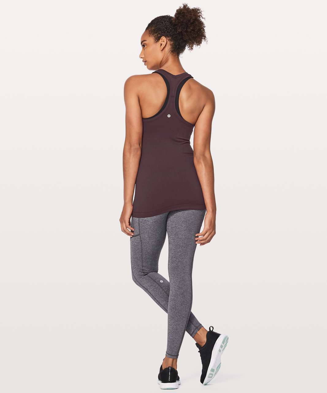 Lululemon Cool Racerback II Nulu - Black Cherry