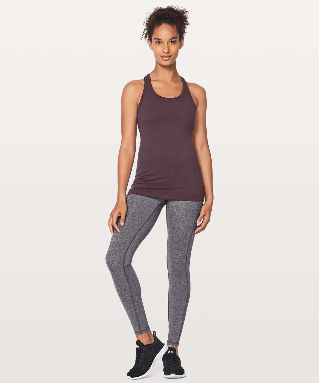 Lululemon Cool Racerback II Nulu - Black Cherry