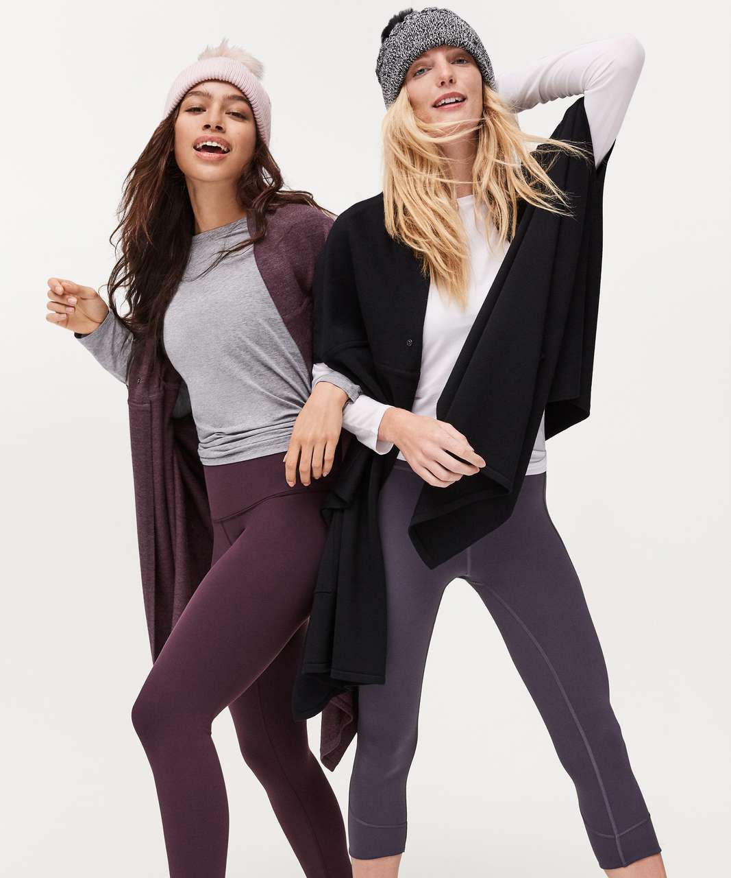 Lululemon Live Freely Wrap - Heathered Black Cherry - lulu fanatics