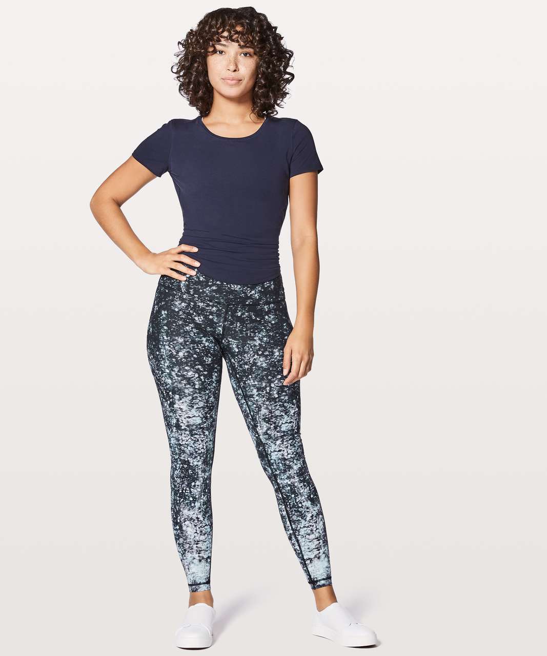 Lululemon Wunder Under Low-Rise Tight - City Lights Multi Black in