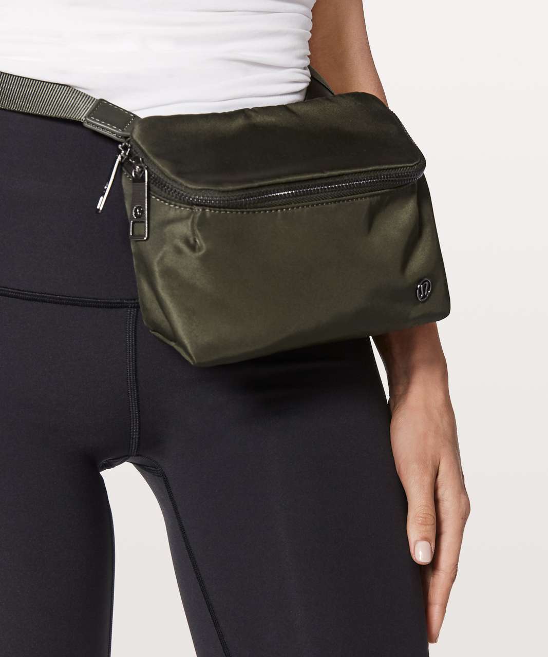 Lululemon Get Set Belt Bag 3L - Dark Olive - lulu fanatics