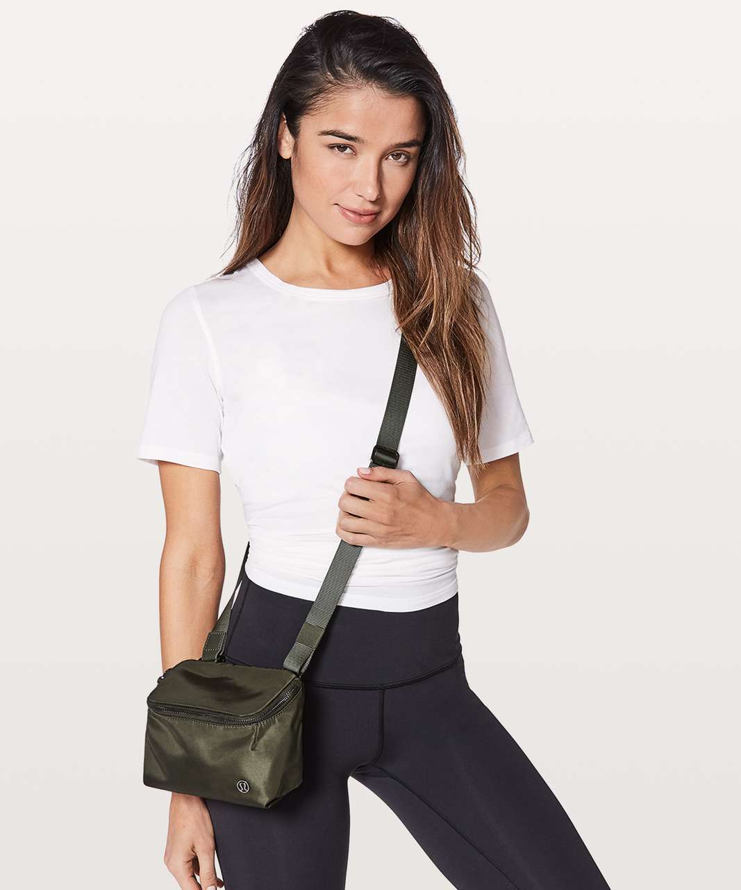 Lululemon Get Set Belt Bag 3L - Dark Olive - lulu fanatics