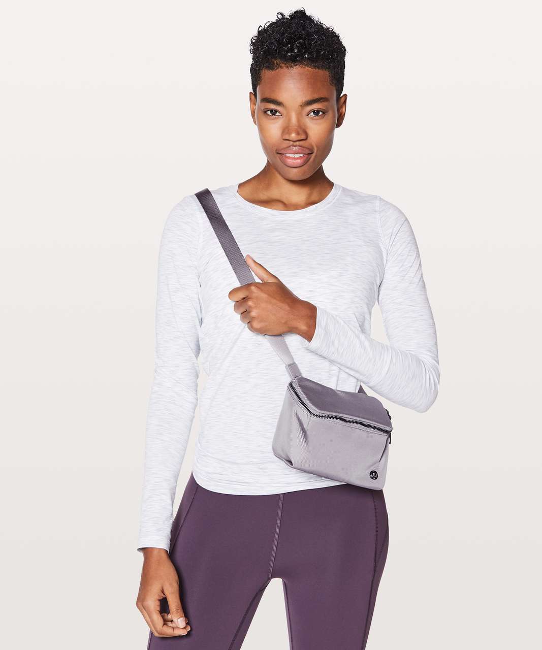 Lululemon Get Set Belt Bag 3L - Dark Chrome