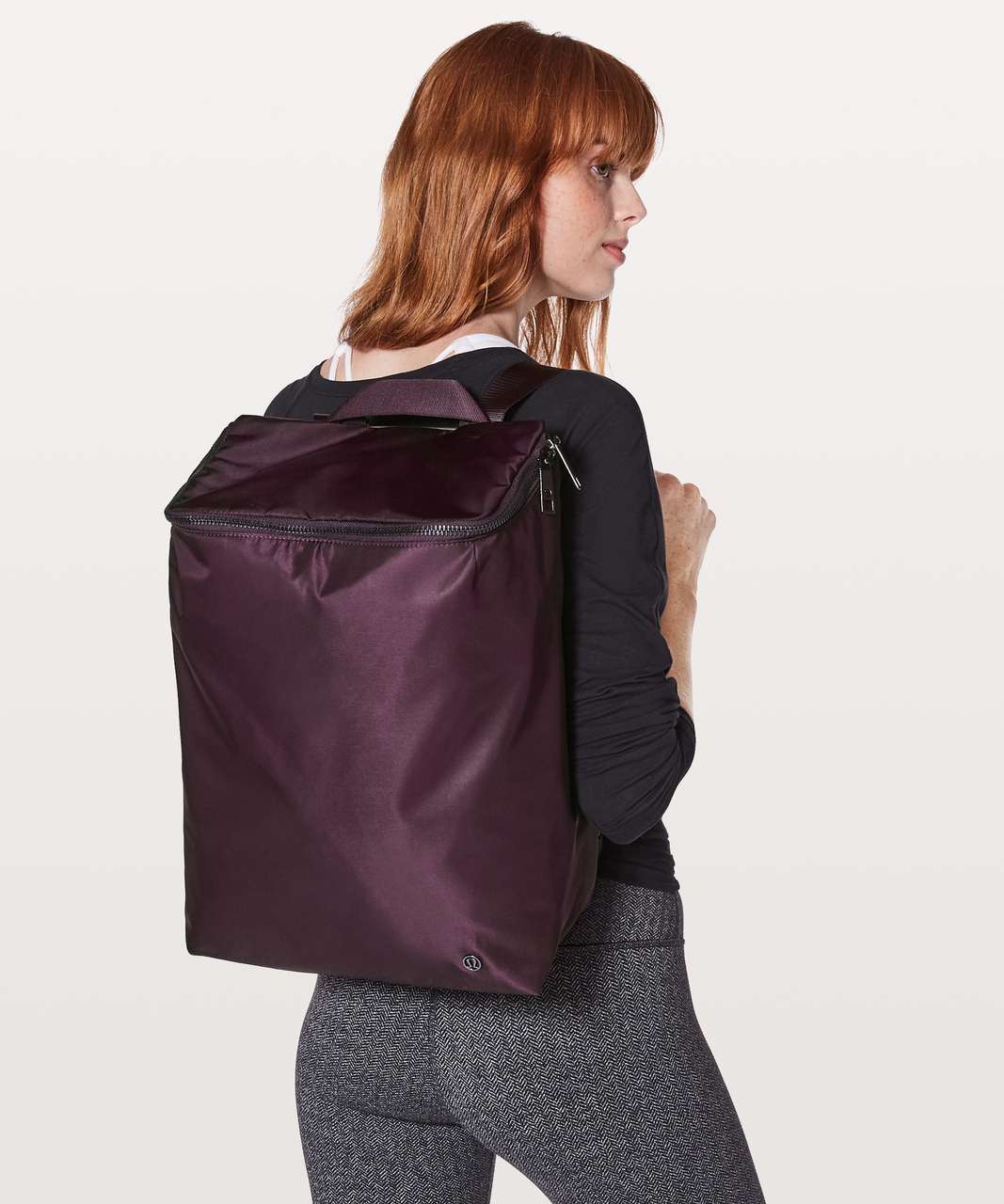 Lululemon Get Set Backpack 19L - Black Cherry