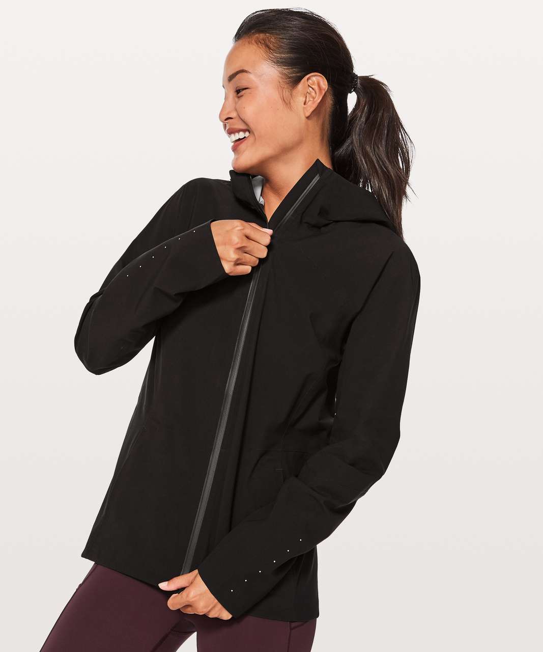 lululemon running rain jacket