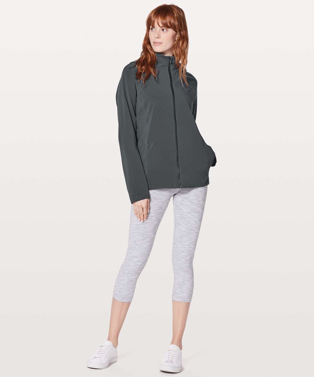 Lululemon Step To It Jacket - Blue Tied