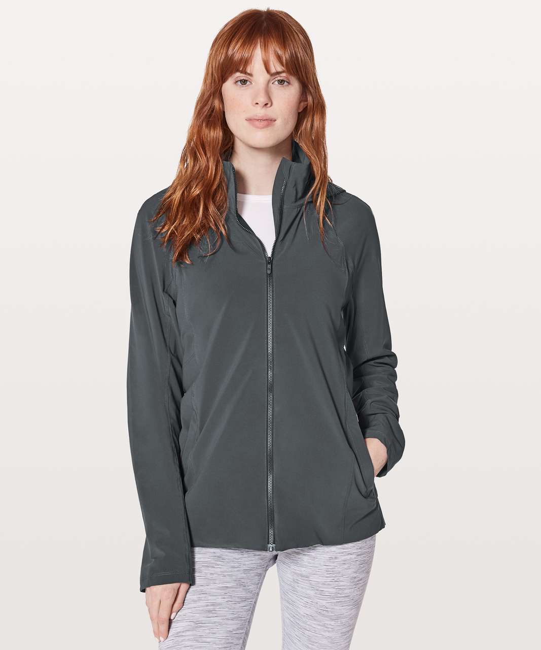 Lululemon Step To It Jacket - Blue Tied