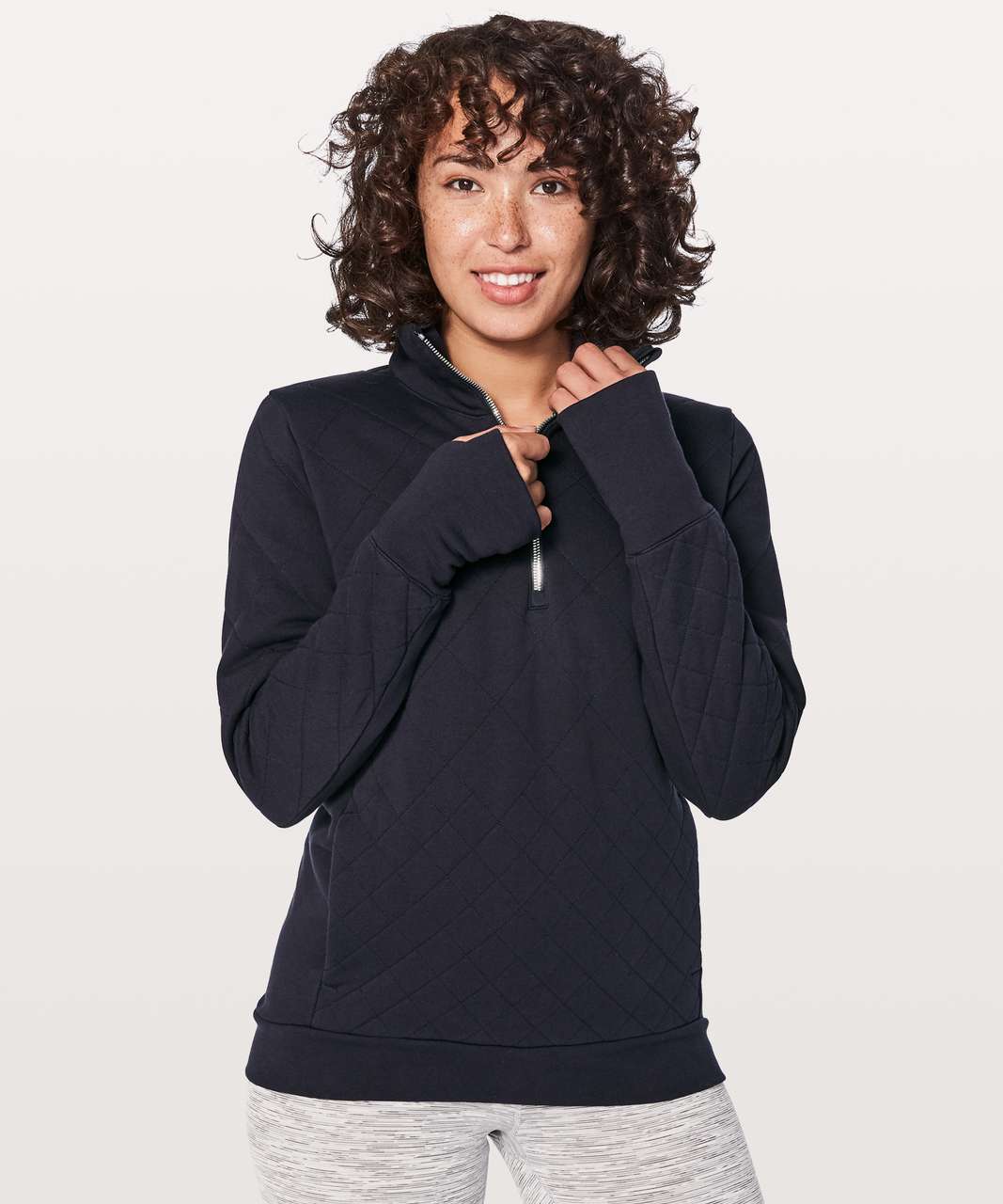 Lululemon Forever Warm Pullover - Midnight Navy - lulu fanatics