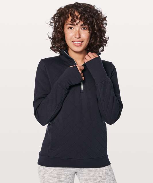 Lululemon Forever Warm Pullover - Black - lulu fanatics