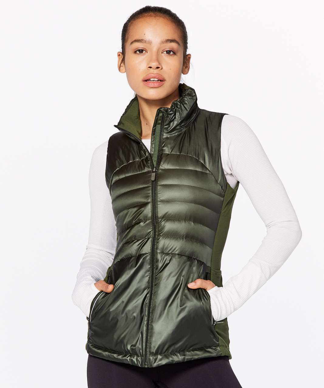 lululemon down for a run vest