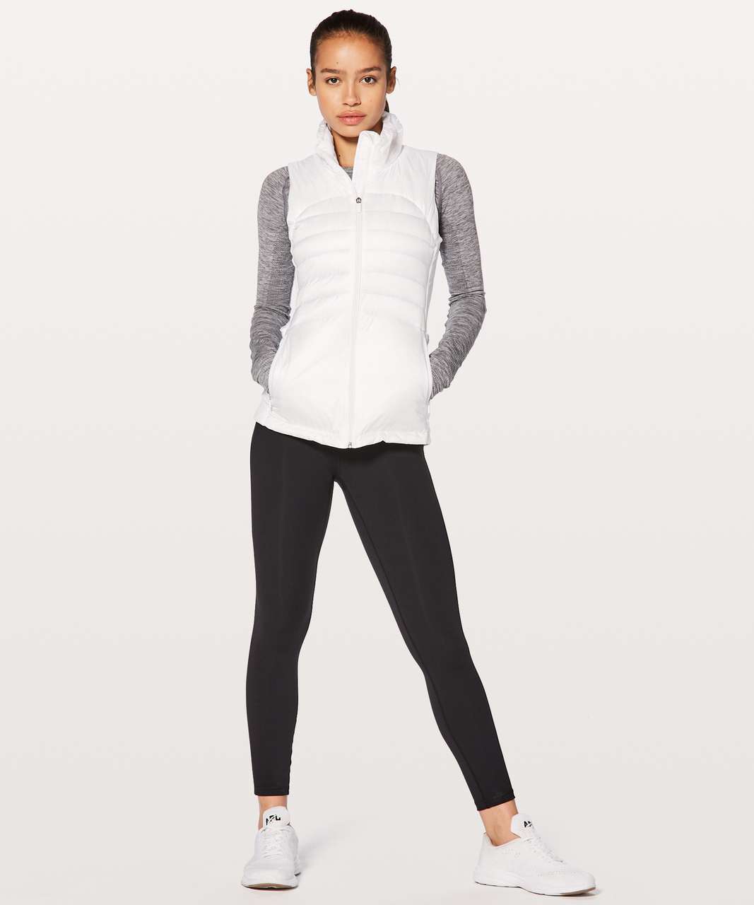 Lululemon Down For A Run Vest II - White