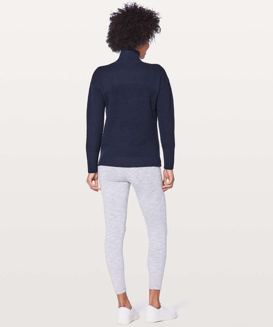 Lululemon Warm & Restore Sweater - Midnight Navy - lulu fanatics