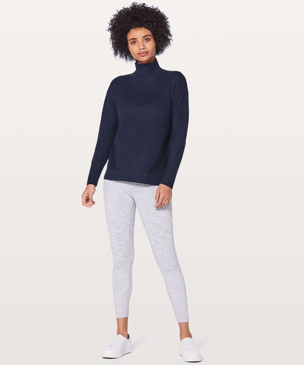 Lululemon Warm & Restore Sweater - Midnight Navy