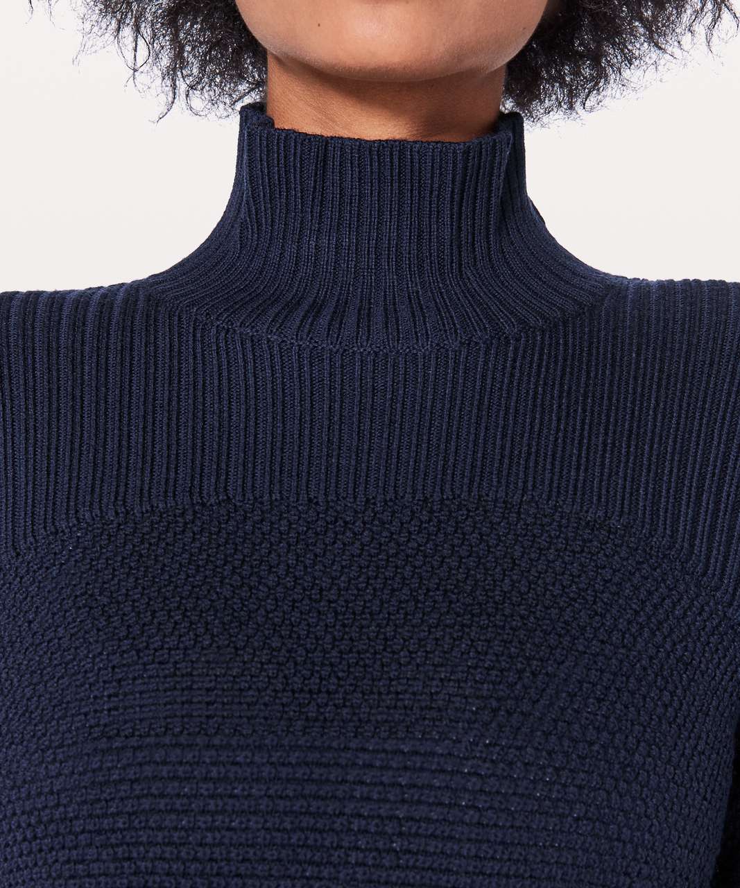 Lululemon Warm & Restore Sweater - Midnight Navy - lulu fanatics