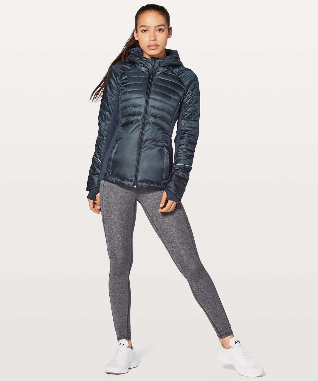 Lululemon Down For A Run Jacket - Tender Violet - lulu fanatics