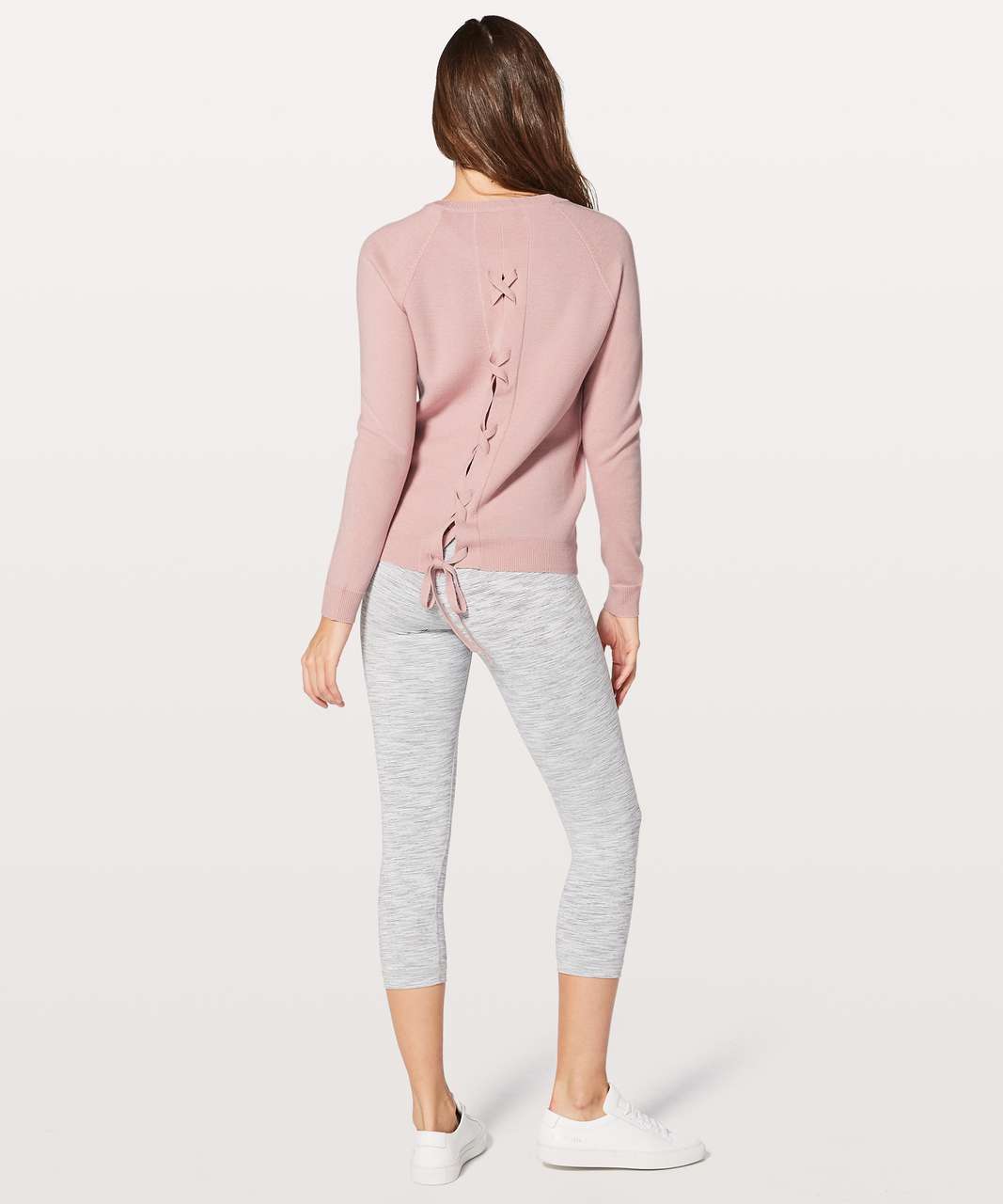 Lululemon Tied To You Sweater - Misty Pink