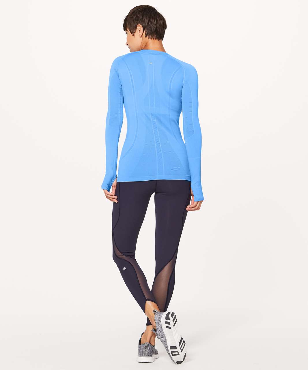 Lululemon Swiftly Tech Long Sleeve Crew - Aero Blue / Aero Blue