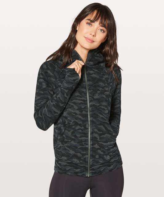 Lululemon mystic jungle hawk blue harbor blue scuba hoodie - Agent