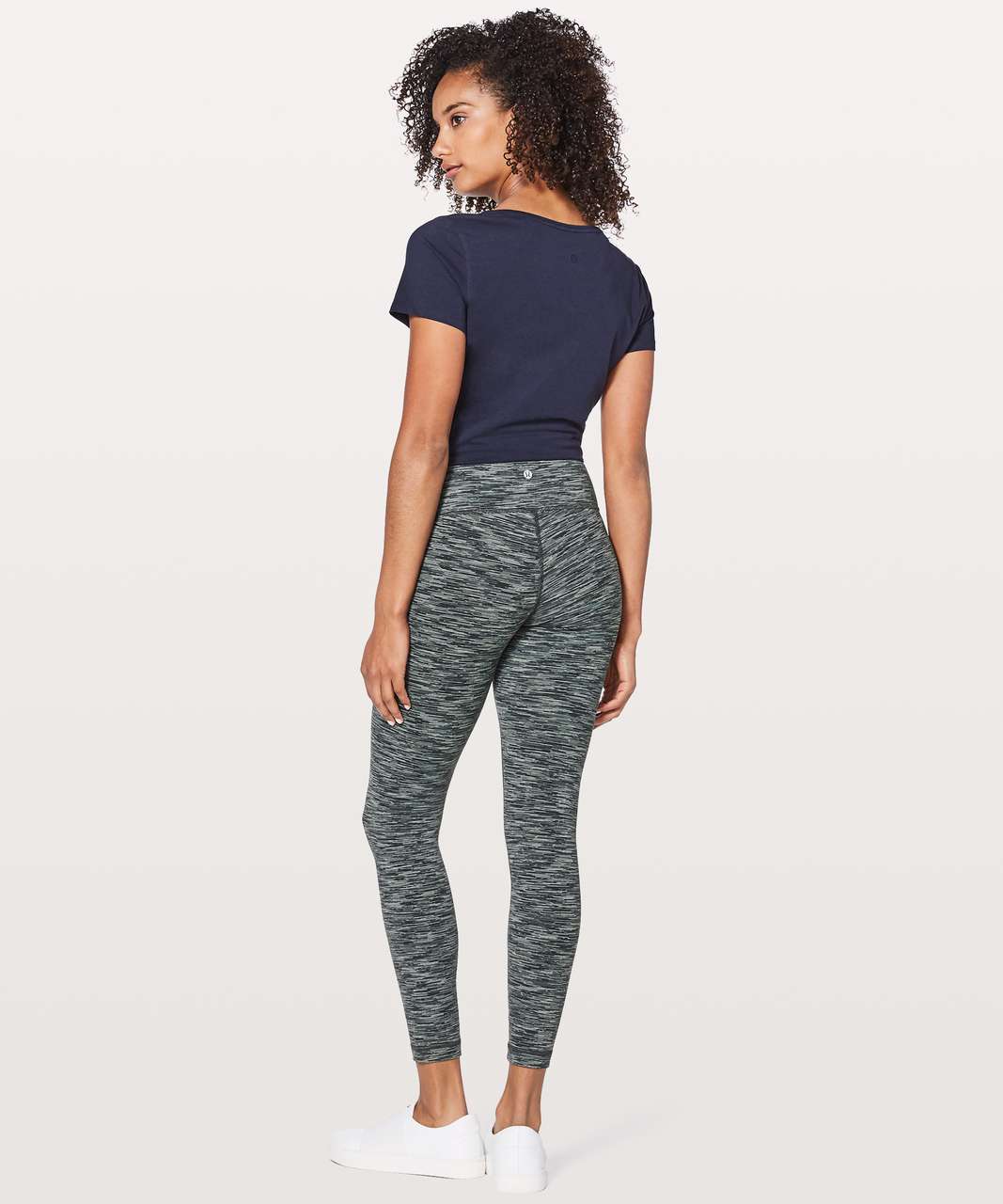 Lululemon Wunder Under Hi-Rise 7/8 Tight *25 - Wee Are From Space Black  Slate - lulu fanatics