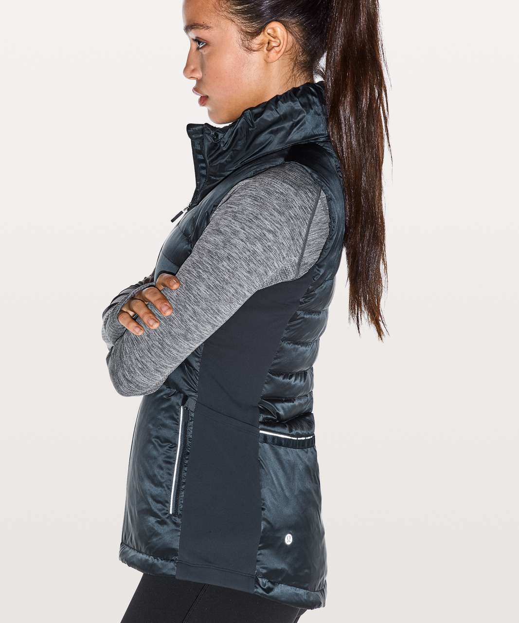 Lululemon Down For A Run Vest II - Black - lulu fanatics