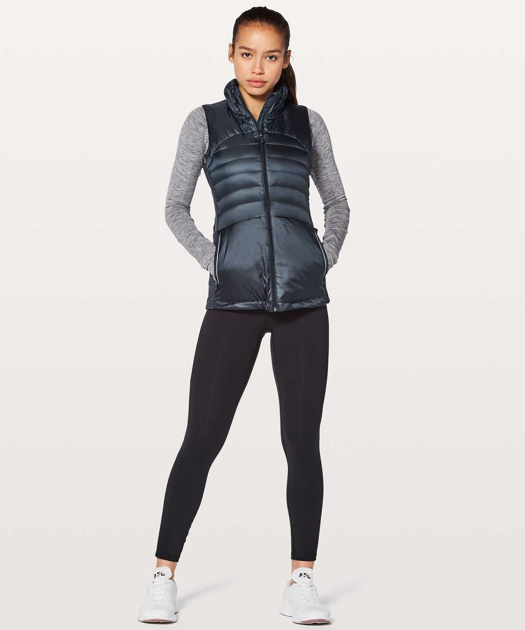 Lululemon Down For A Run Vest II - Inkwell