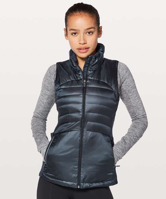 Lululemon Down For A Run Vest - Berry Rumble - lulu fanatics