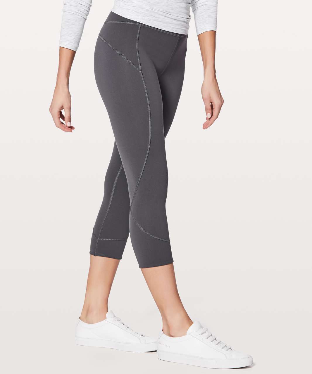 Lululemon In Movement Crop *Everlux 19 - Dark Shadow - lulu fanatics