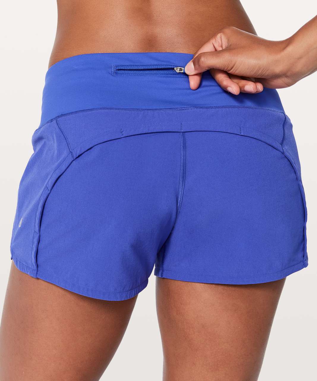 Lululemon Run Times Short II 4" - Blazer Blue