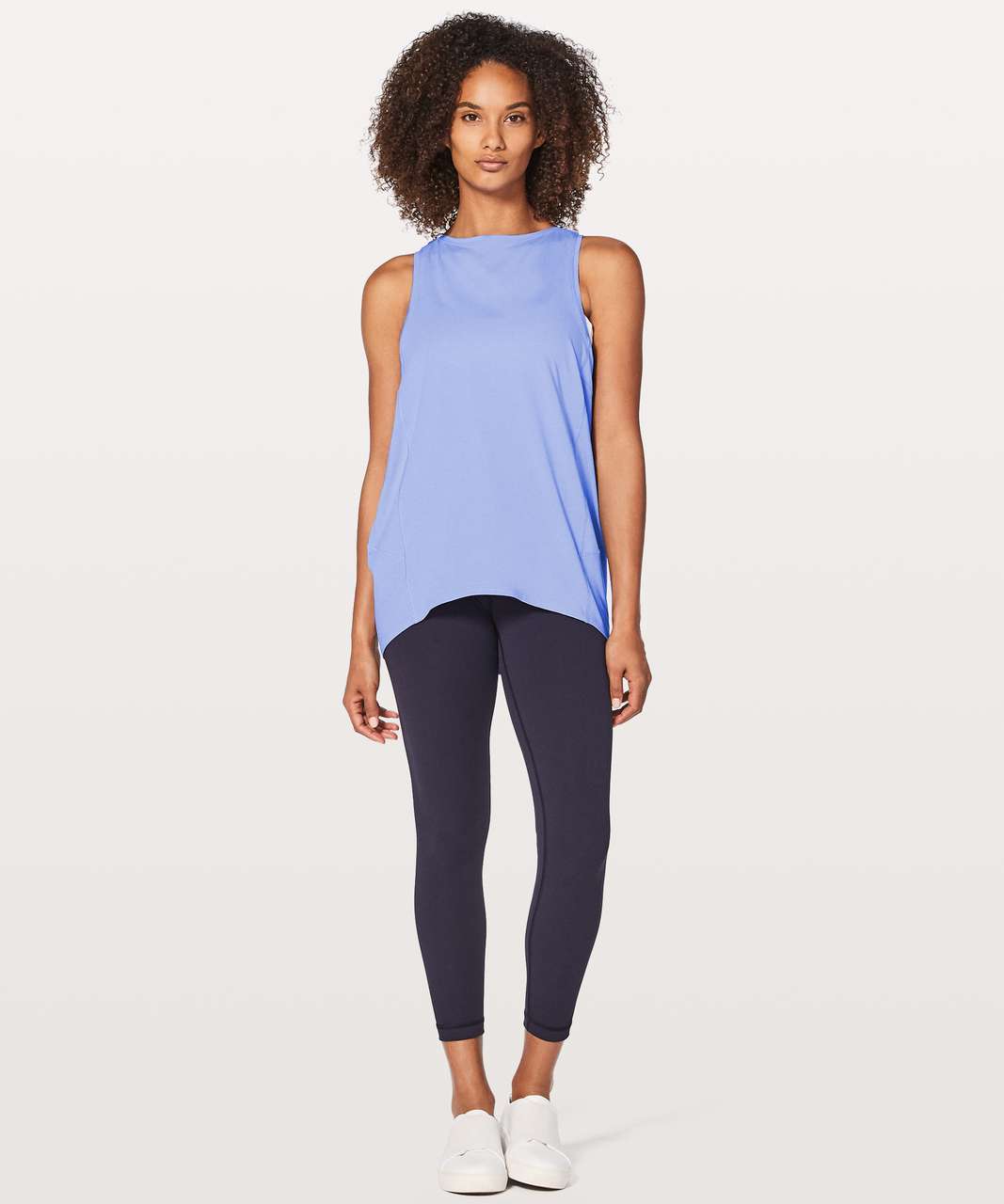 Lululemon Back In Action Tank - Hydrangea Blue