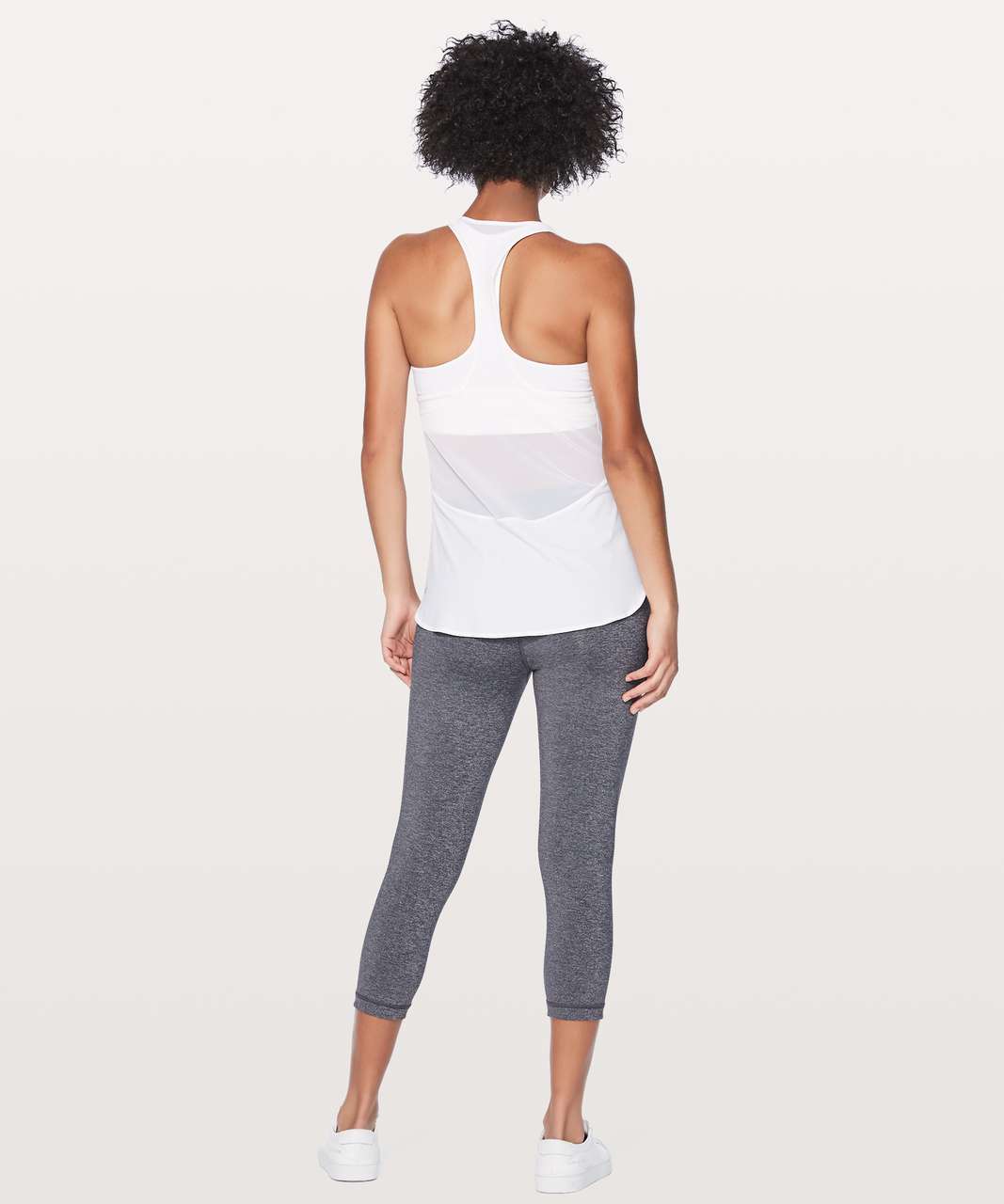 Lululemon Twist Around Tank *Light Support For C/D Cup - White