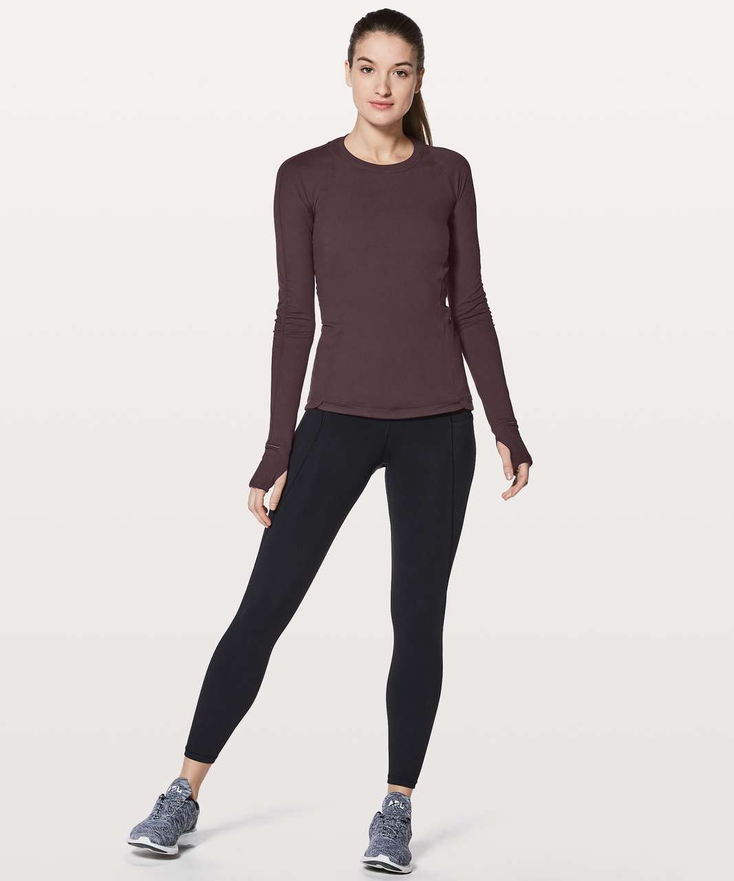 Lululemon Runderful Long Sleeve - White - lulu fanatics