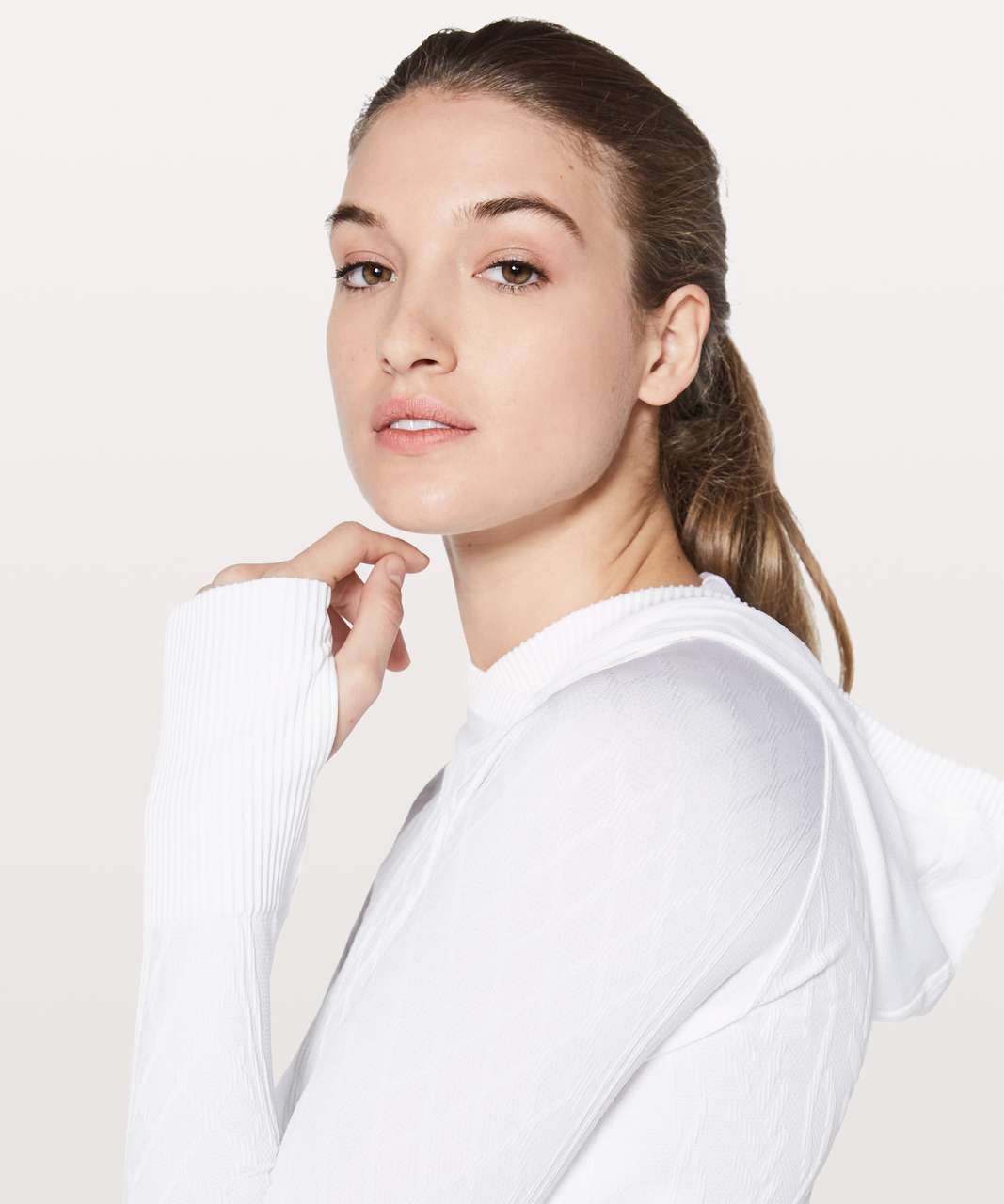 Lululemon Rest Less Hoodie - White / White