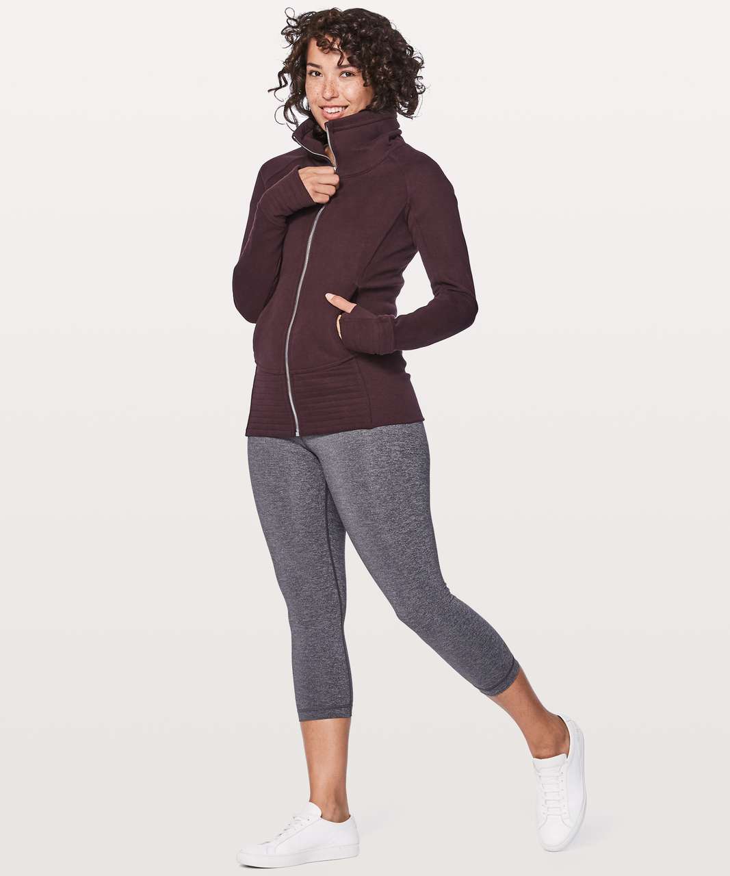 Lululemon Radiant Jacket II - Black Cherry