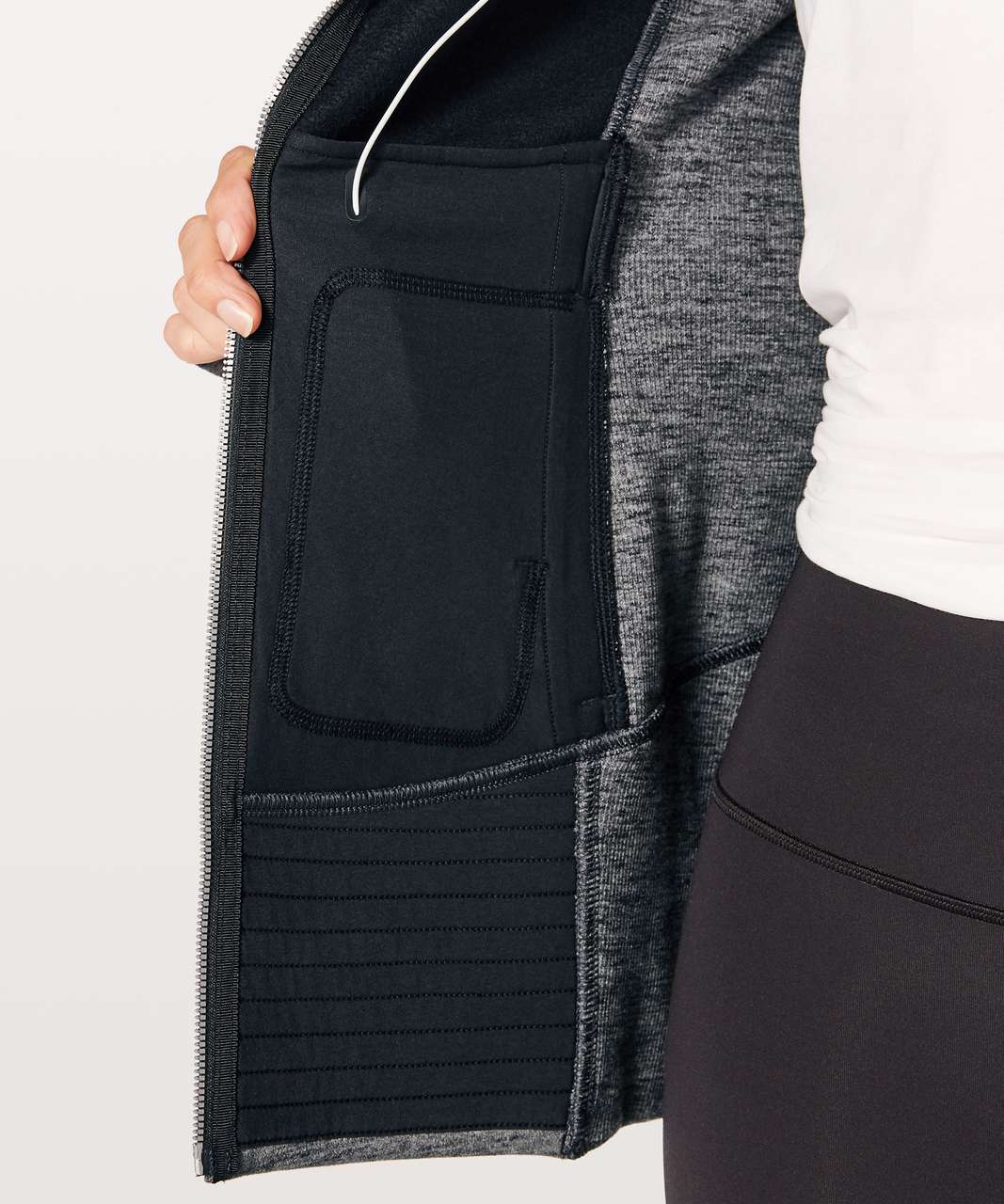 Lululemon Radiant Jacket II - Heathered Core Dark Grey (First Release)