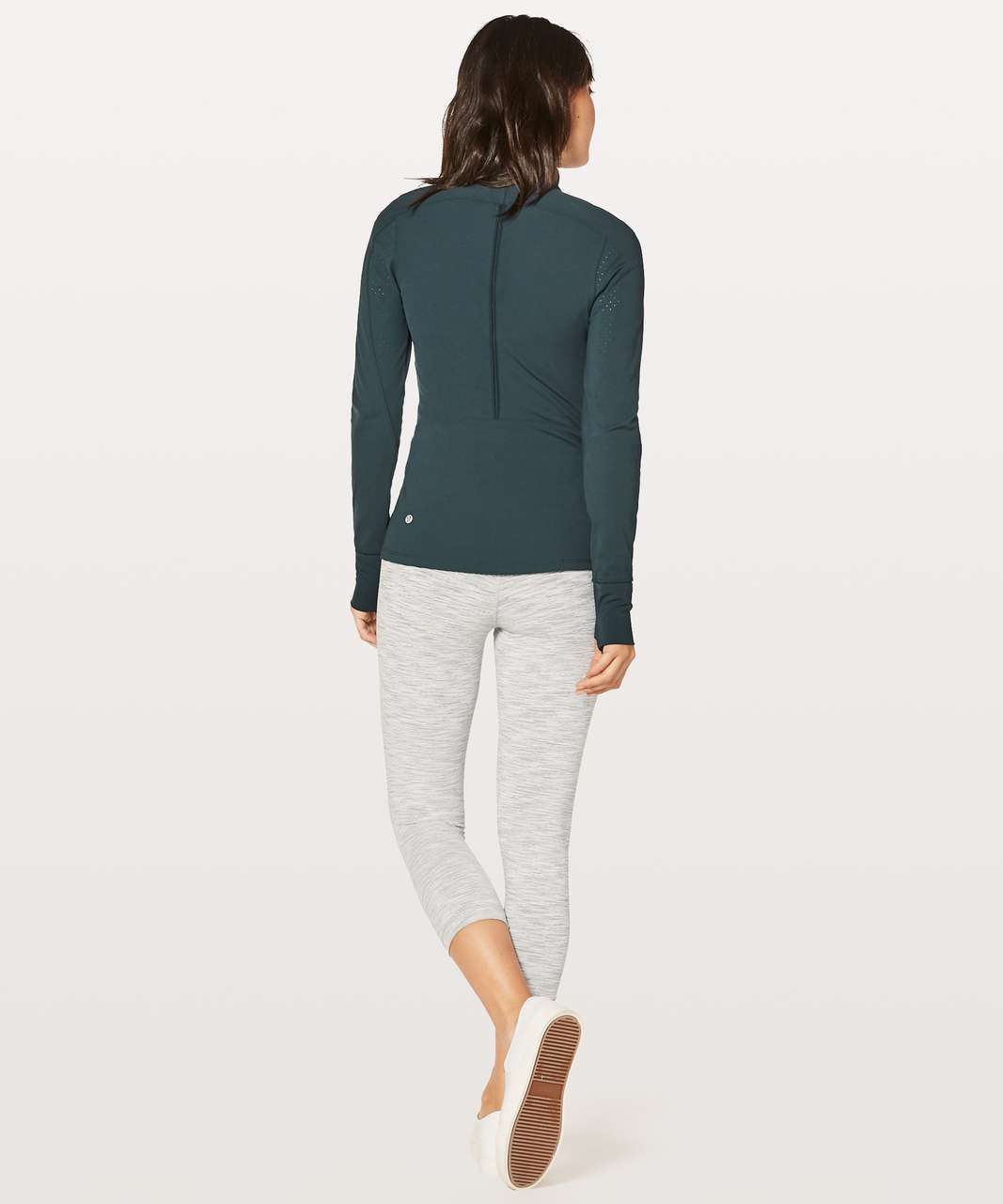 Lululemon Sleek Essentials Jacket - Nocturnal Teal - lulu fanatics