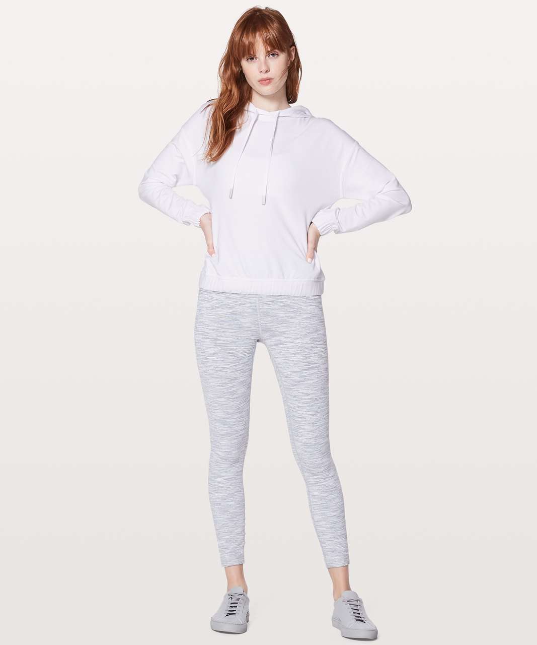 Lululemon Twisted & Tucked Pullover - White