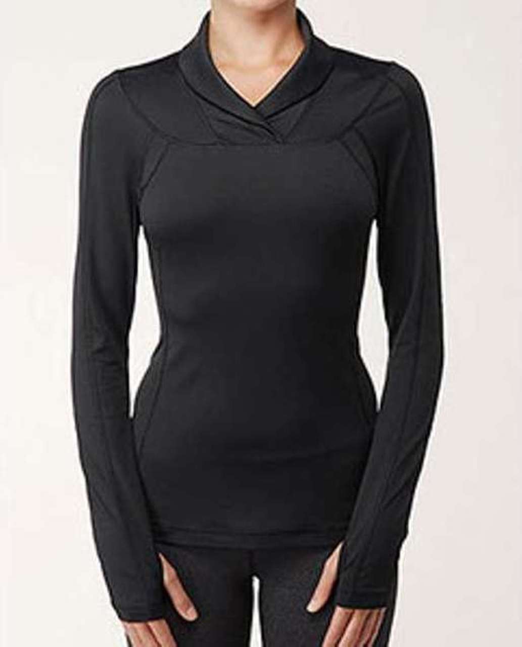 Mesh Panelled Running Long-Sleeve Shirt