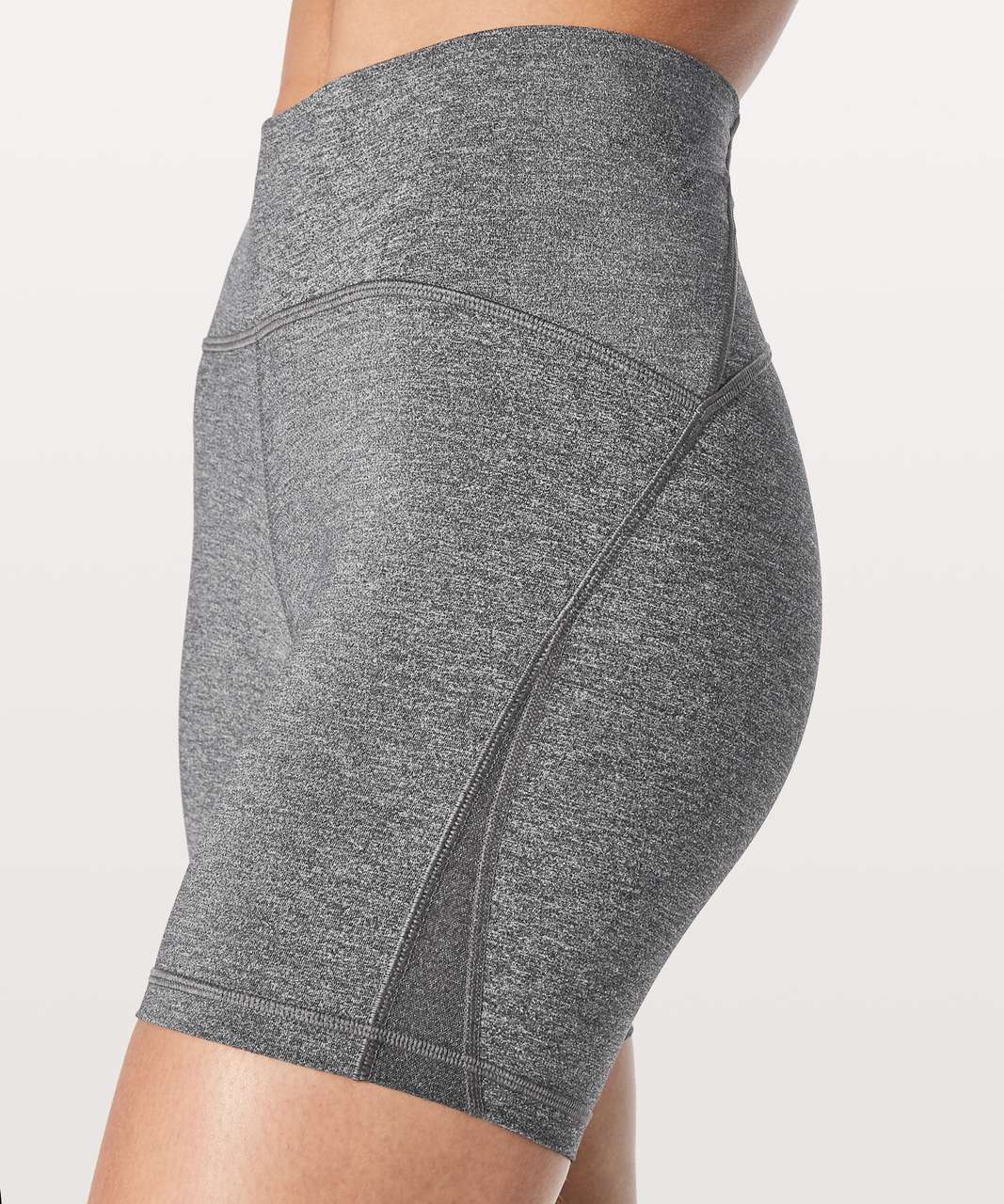 Lululemon Train Times Short *6" - Heathered Black