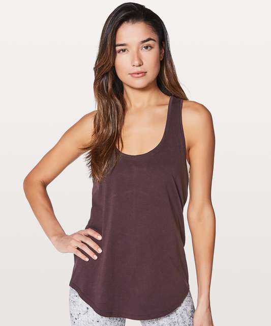 Lululemon Love Tank *Pleated - Frosted Mulberry - lulu fanatics