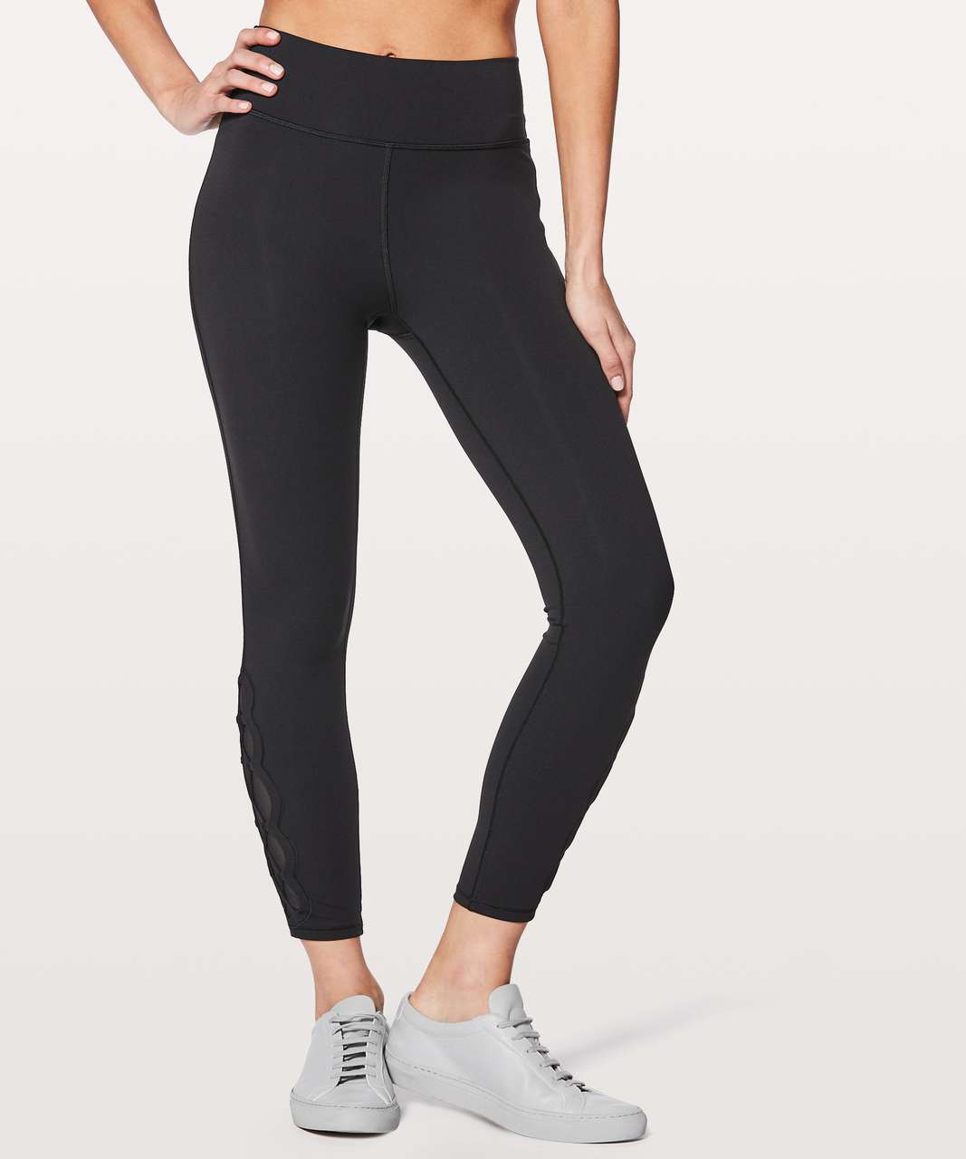 Lululemon Tied To It 7/8 Tight 25 - Black - lulu fanatics