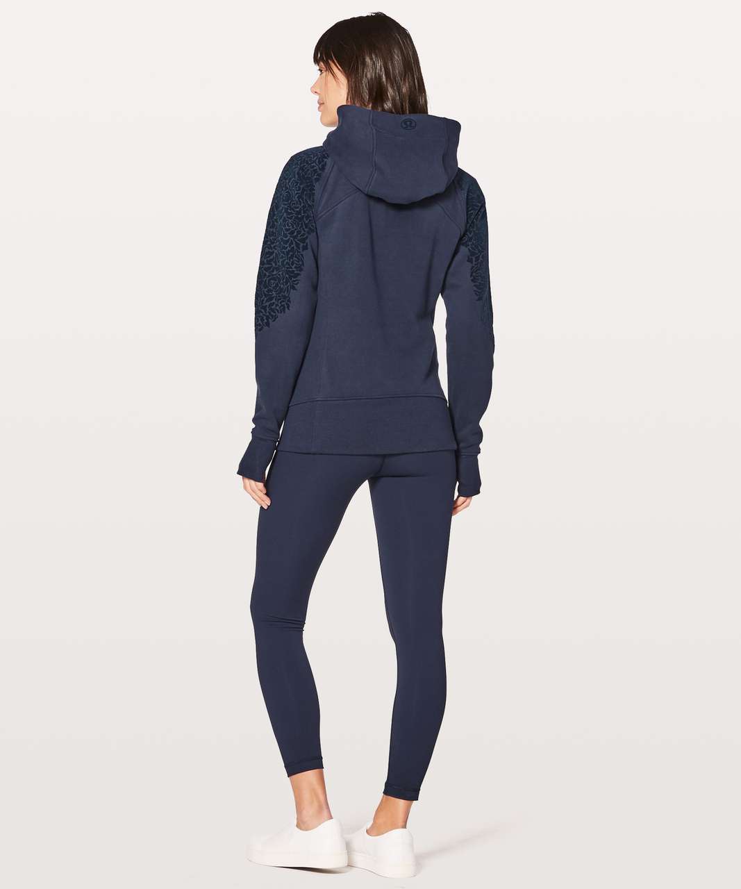 Lululemon Scuba Hoodie *Light Cotton Fleece - Luminesce Splatter White  Black - lulu fanatics